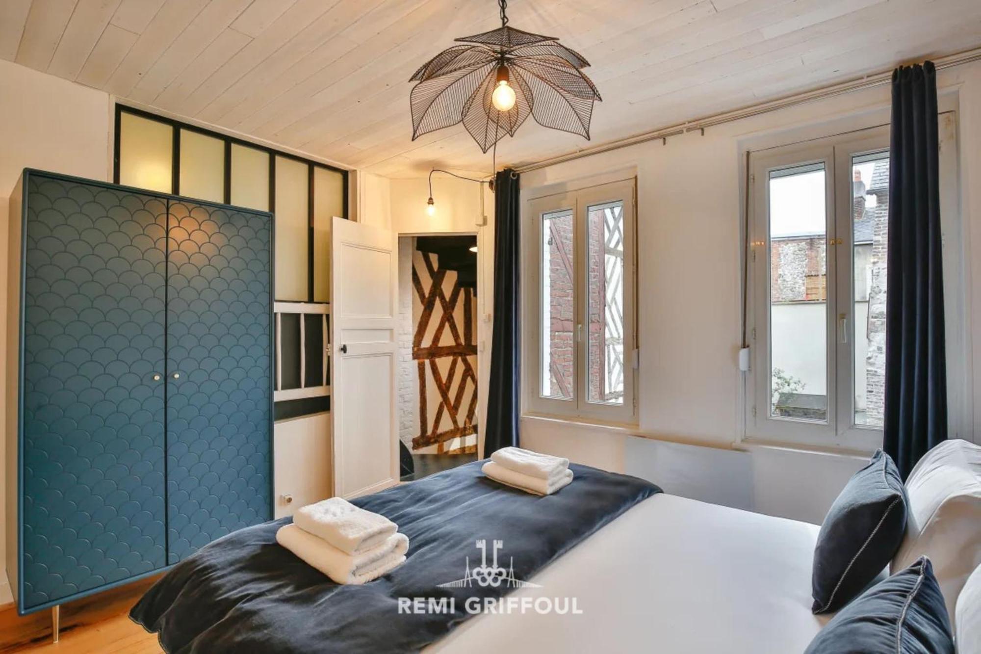 L'Atelier D'Elea 4 Terrace - Industrial-Chic In The Heart Of Honfleur Villa Exterior photo